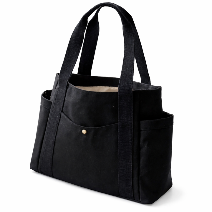 Mila | Canvas Commuter Tote met Grote Capaciteit